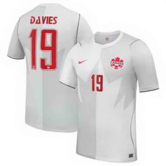 Youth 19Alphonso Davies Canada 2026 Jersey   3